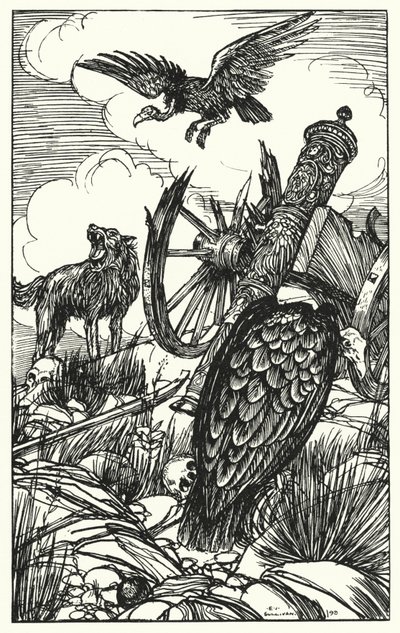 Illustration för Sarator Resorts av Edmund Joseph after Sullivan