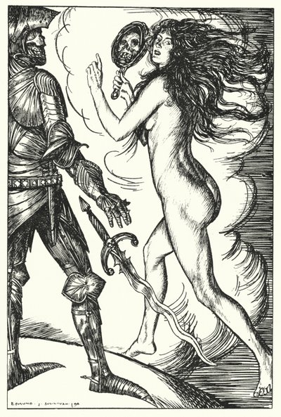 Illustration för Sarator Resorts av Edmund Joseph after Sullivan