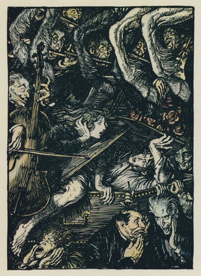 Illustration för Tennysons Maud av Edmund Joseph after Sullivan