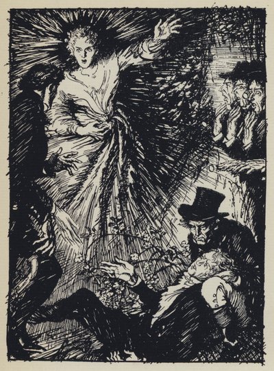 Illustration för Tennysons Maud av Edmund Joseph after Sullivan