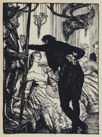 Illustration för Tennysons Maud av Edmund Joseph after Sullivan