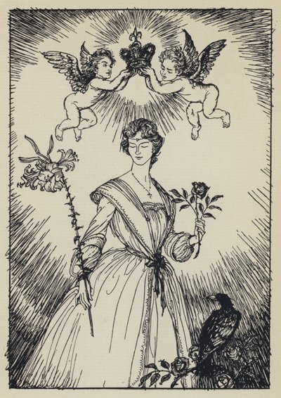 Illustration för Tennysons Maud av Edmund Joseph after Sullivan