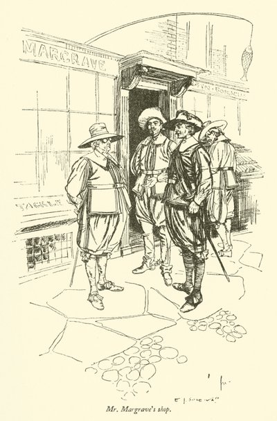 Mr Margraves butik av Edmund Joseph after Sullivan