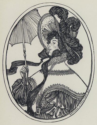 Tennyson, Illustration för A Dream of Fair Women and Other Poems av Edmund Joseph after Sullivan