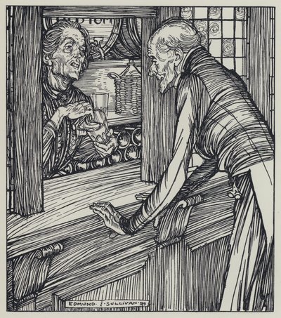 Tennyson, Illustration för A Dream of Fair Women and Other Poems av Edmund Joseph after Sullivan