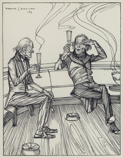 Tennyson, Illustration för A Dream of Fair Women and Other Poems av Edmund Joseph after Sullivan