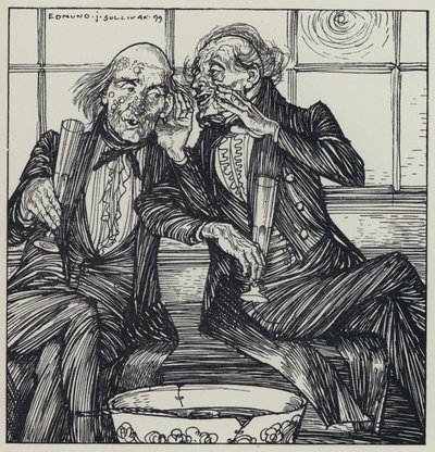 Tennyson, Illustration för A Dream of Fair Women and Other Poems av Edmund Joseph after Sullivan