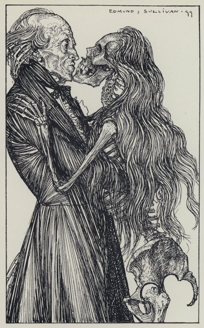 Tennyson, Illustration för A Dream of Fair Women and Other Poems av Edmund Joseph after Sullivan