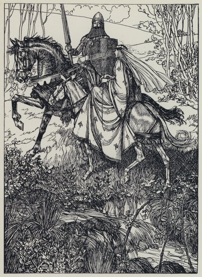 Tennyson, Illustration för A Dream of Fair Women and Other Poems av Edmund Joseph after Sullivan