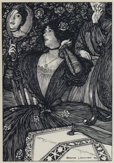 Tennyson, Illustration för A Dream of Fair Women and Other Poems av Edmund Joseph after Sullivan