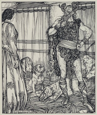 Tennyson, Illustration för A Dream of Fair Women and Other Poems av Edmund Joseph after Sullivan
