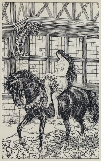 Tennyson, Illustration för A Dream of Fair Women and Other Poems av Edmund Joseph after Sullivan