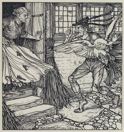 Tennyson, Illustration för A Dream of Fair Women and Other Poems av Edmund Joseph after Sullivan