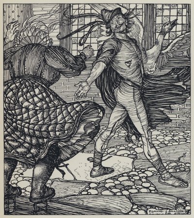 Tennyson, Illustration för A Dream of Fair Women and Other Poems av Edmund Joseph after Sullivan
