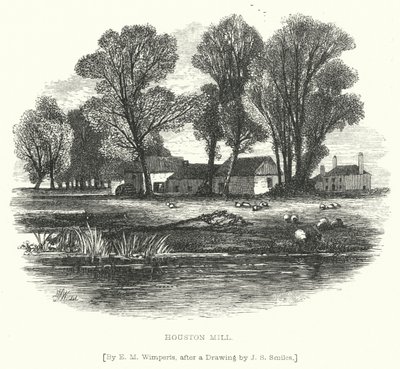 Houston Mill (gravyr) av Edmund Morison (after) Wimperis