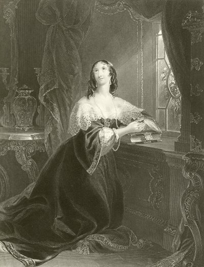 Louise, hertiginna av La Valliere av Edmund Thomas Parris