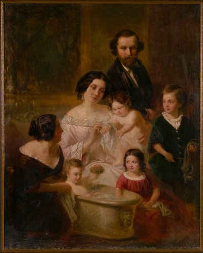 Familjeporträtt av Edmund Wodick