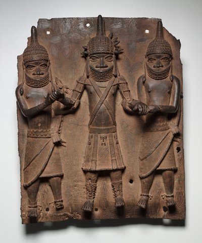 Plakett, möjligen 1500-1600-tal av Edo Culture