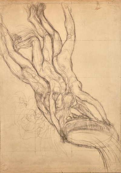 Hyades, ca 1914 (penna på papper) av Edoardo de Albertis