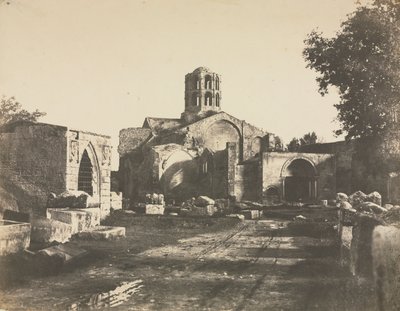Saint-Honorat, nära Arles av Edouard Denis Baldus