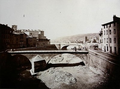 Utsikt över Vienne (foto) av Edouard Denis Baldus