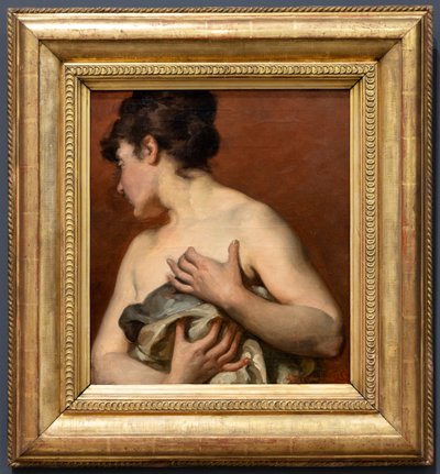 Nakenstudie av Edouard Agneessens