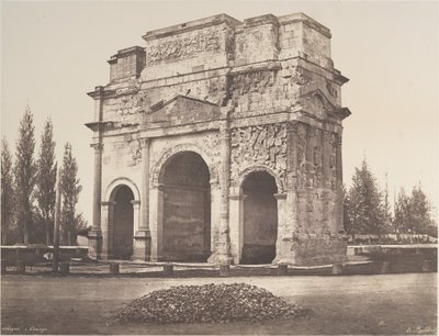 Antik båge i Orange av Édouard Baldus