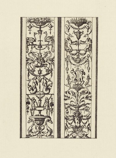 [Design efter en antik målning] av Édouard Baldus
