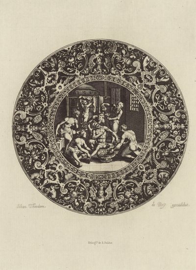[Design av Johann Theodor de Bry] av Édouard Baldus