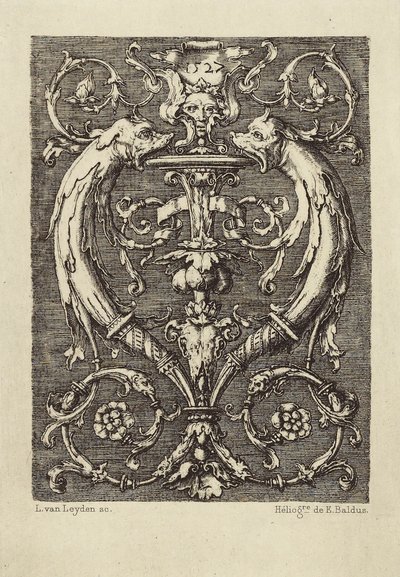 [Design av Lucas van Leyden] av Édouard Baldus