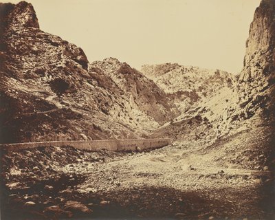 Ollioules raviner. av Édouard Baldus