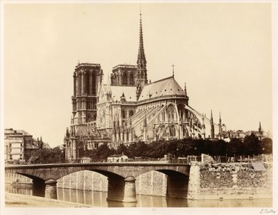Notre-Dame (Absid) av Édouard Baldus