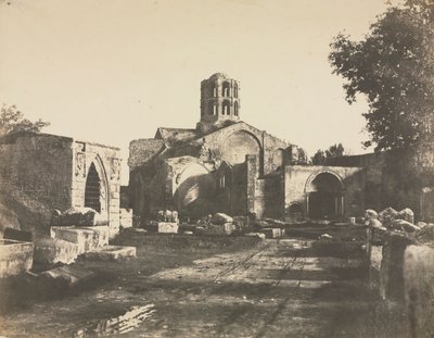 Saint-Honorat, nära Arles av Édouard Baldus
