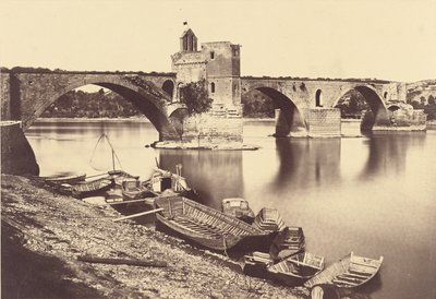 Bron Saint Bénézet, Avignon av Édouard Baldus