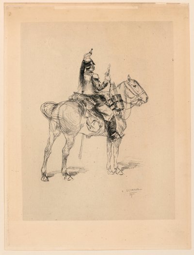 Jägare till häst av Edouard Detaille