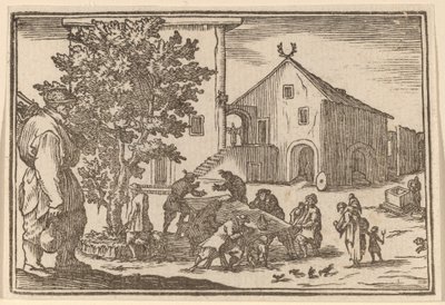 Krog av Edouard Eckman after Jacques Callot