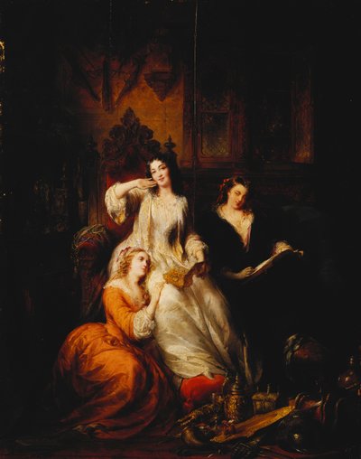 Arvet, 1851 av Edouard Ender