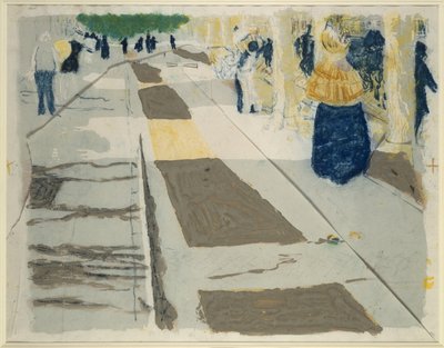 The Avenue av Édouard Jean Vuillard