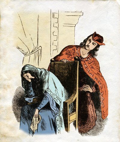 Illustration für Ivanhoe von Edouard & Lix Theodore (1830-1897) Frere