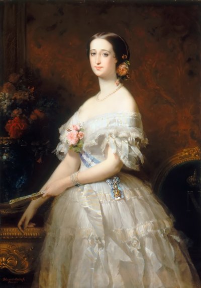 Eugénie de Montijo, fransmännens kejsarinna av Edouard Louis Dubufe