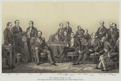 Pariskongressen av Edouard Louis Dubufe