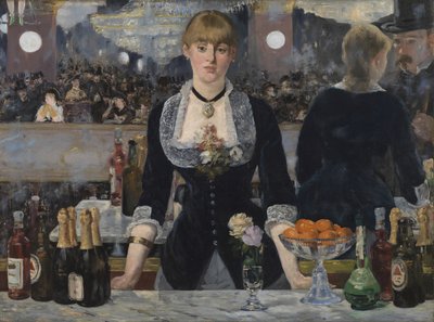 En bar vid Folies-Bergere, 1881-82 av Édouard Manet