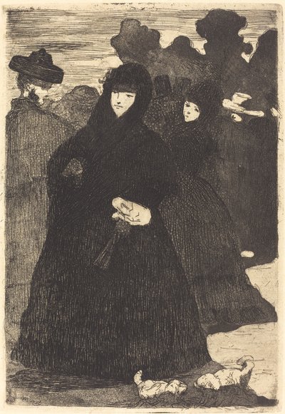 Vid Prado (Au Prado) av Édouard Manet