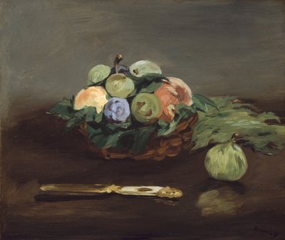 Korg med frukt av Édouard Manet
