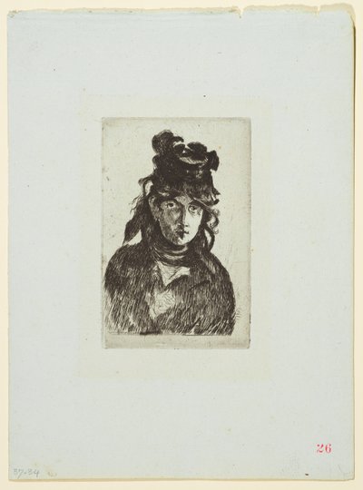 Berthe Morisot av Édouard Manet