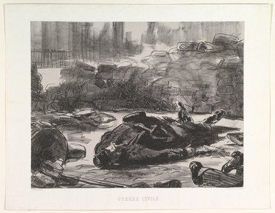 Civil War Civil War, 1871-73, publicerad 1874. av Édouard Manet