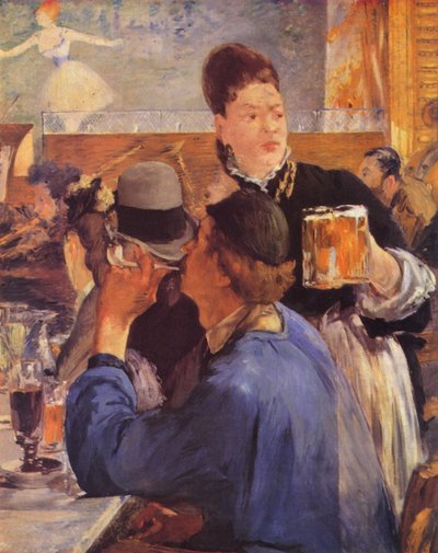 Hörnet av ett café - konsert av Édouard Manet