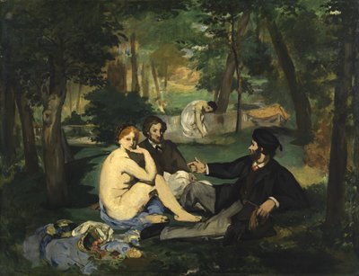 Lunch på gräset, 1863 (skiss) (se även 2310) av Édouard Manet