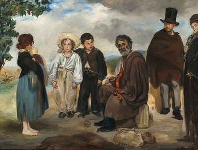 Den gamla musikern. 1862 av Édouard Manet