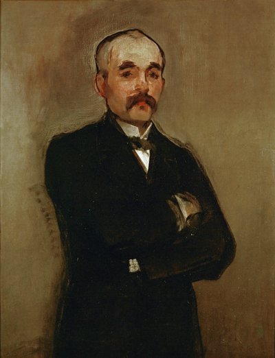 Georges Clemenceau ... (olja på duk) av Édouard Manet